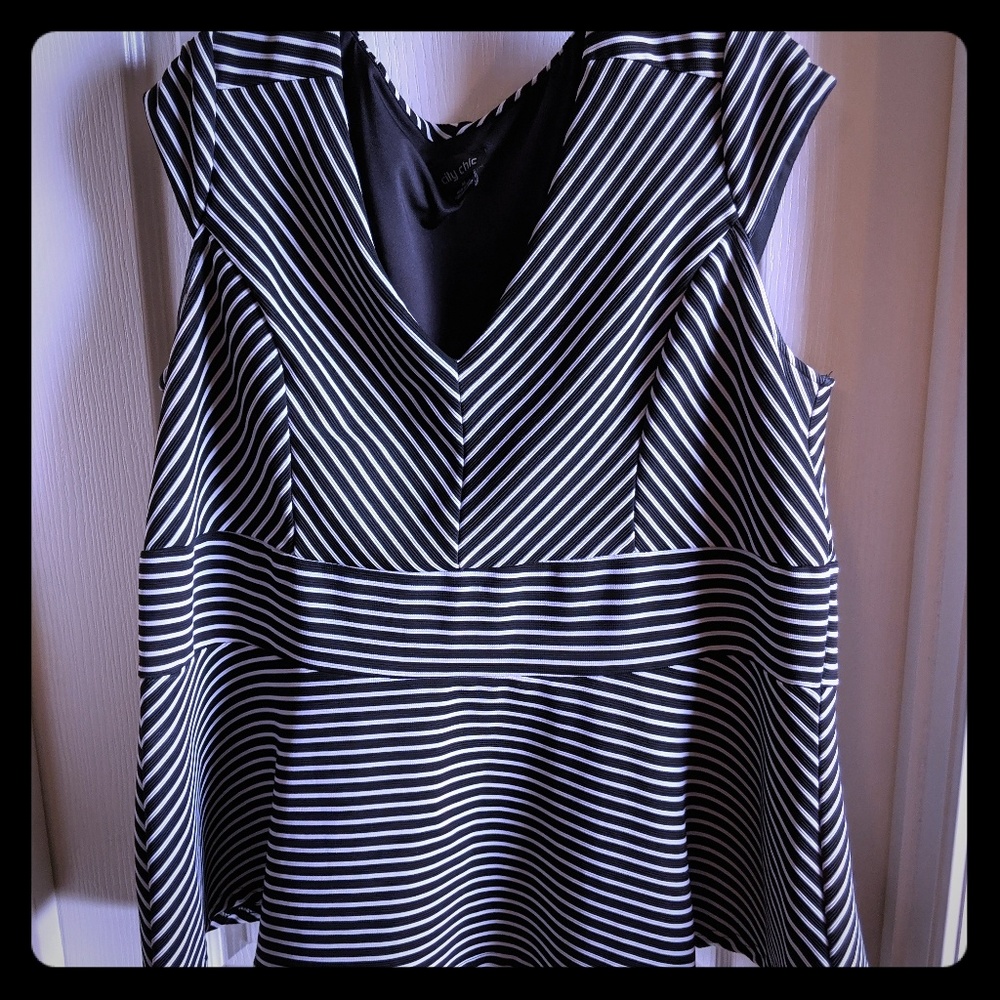 City Chic peplum, XL